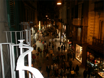 Naples passegiatta via chaia