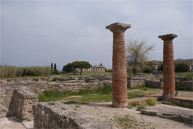 Paestum, maison antique